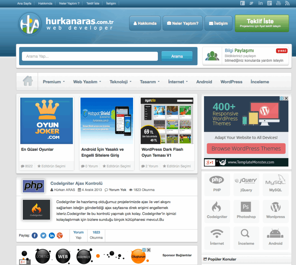 Web Sitesi Kurarken Dikkat Edilmesi Gerekenler.